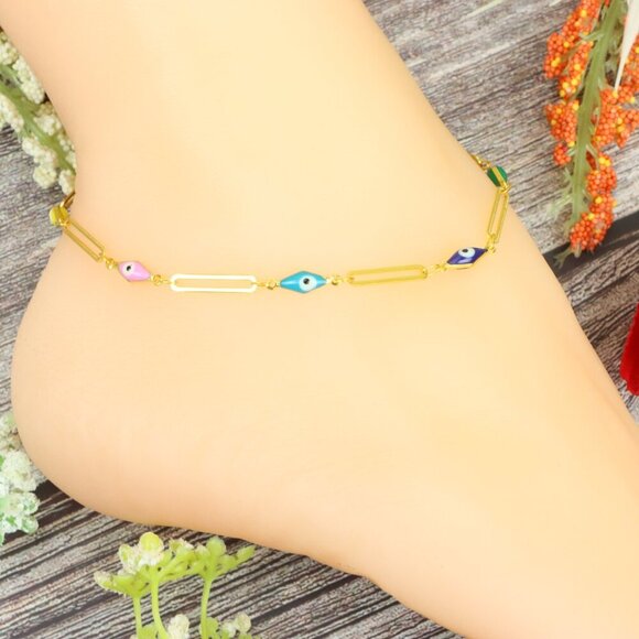 "Elegant Handmade Anklet – Delicate Jewelry for Women, MAR091394 - Picture 4 of 10